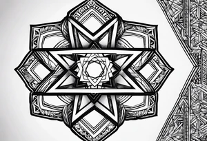star of David tattoo idea