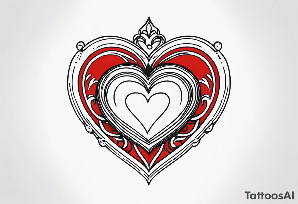 Mom heart tattoo idea