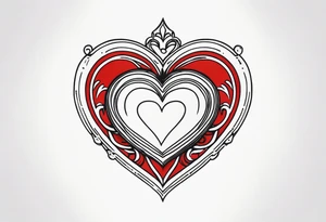Mom heart tattoo idea