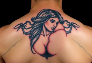 Naked women tattoo idea