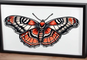 Cecropia moth tattoo idea