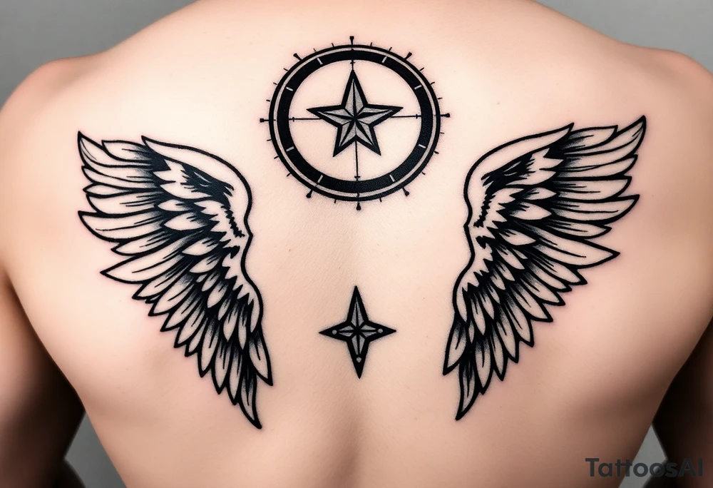 vintage Charlie angels tattoo idea