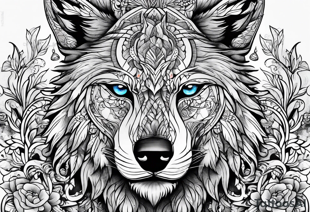 Wolfe tattoo idea