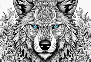 Wolfe tattoo idea