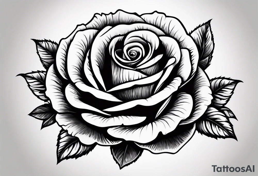 rose, violet, tattoo idea