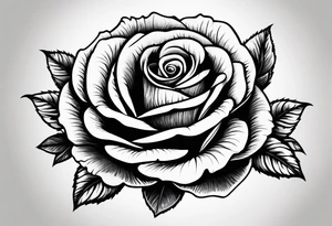 rose, violet, tattoo idea