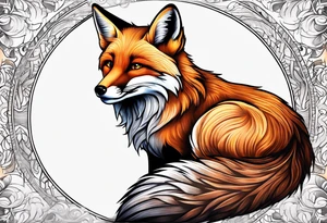 fox practicing law tattoo idea