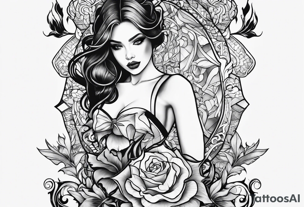 Jigsaw puzzle piece tattoo idea