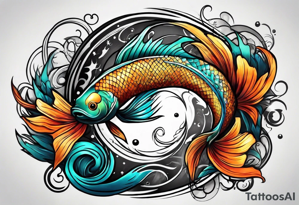 Pisces tattoo idea