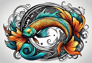 Pisces tattoo idea