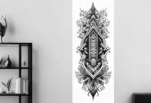 spine tattoo tattoo idea