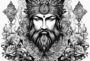 Stoic symbols tattoo idea