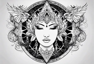 Empath symbol tattoo idea