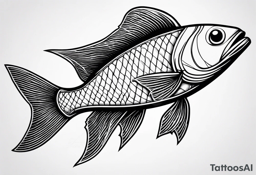 Jesus fish tattoo idea