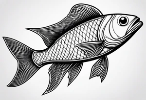 Jesus fish tattoo idea