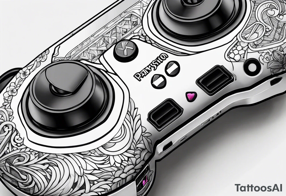 PlayStation 5 tattoo idea