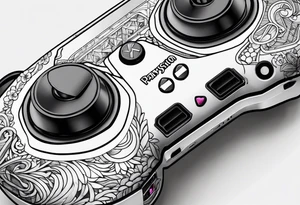 PlayStation 5 tattoo idea