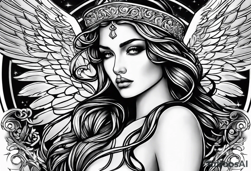 Angel Michael tattoo idea