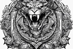 Dungeons and Dragons tattoo idea