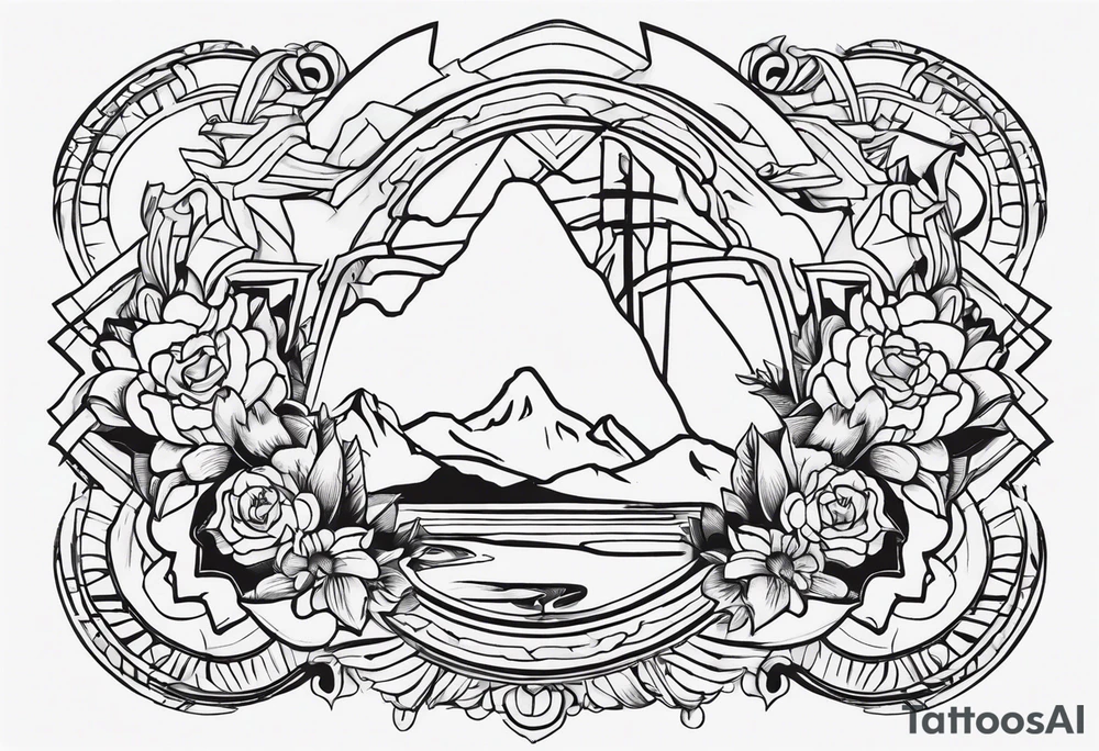Western, punchy tattoo idea