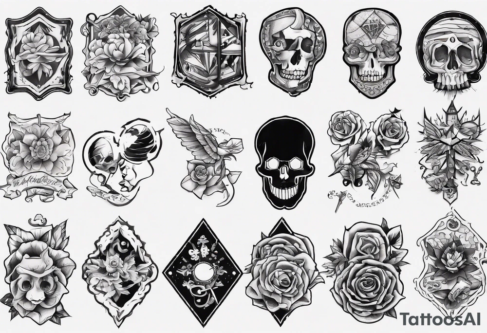 Patchwork Tattoo tattoo idea