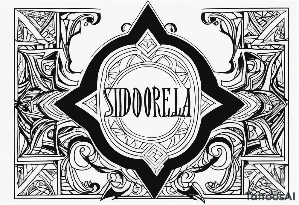 name sidorela tattoo idea