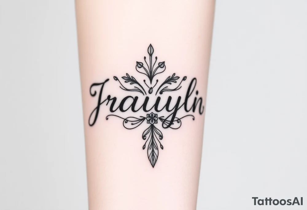 Tattoo ideas with the name Jacob, braiylin, and hunters tattoo idea