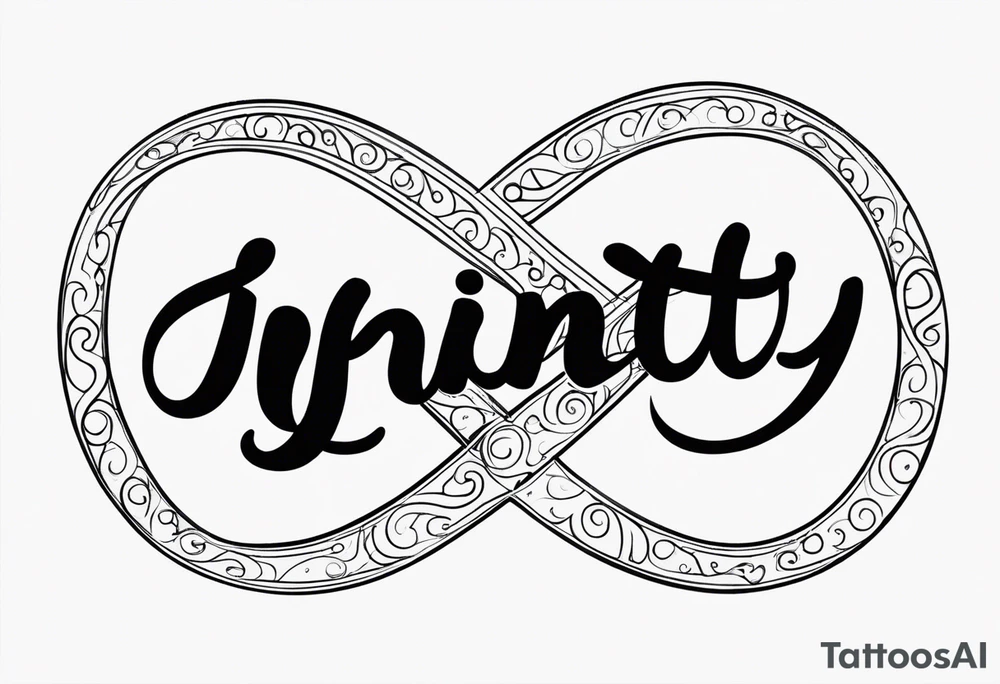 infinity symbol + Pam tattoo idea