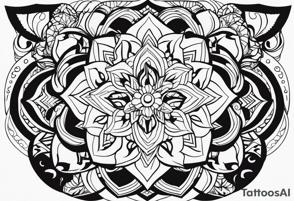 Машина и демон tattoo idea