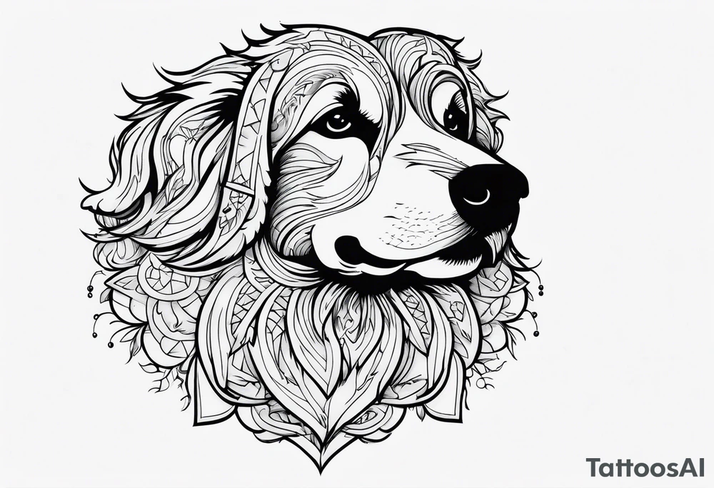sheepdog tattoo idea