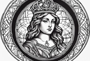 SACRED HEART tattoo idea