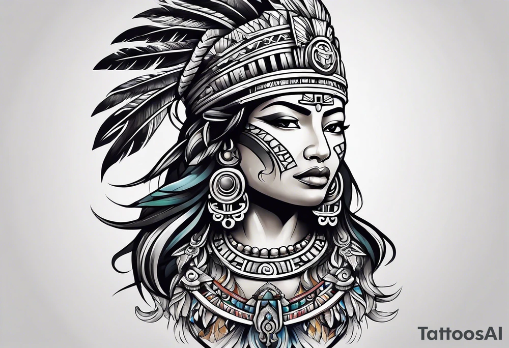 Mayan tattoo idea