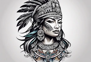 Mayan tattoo idea