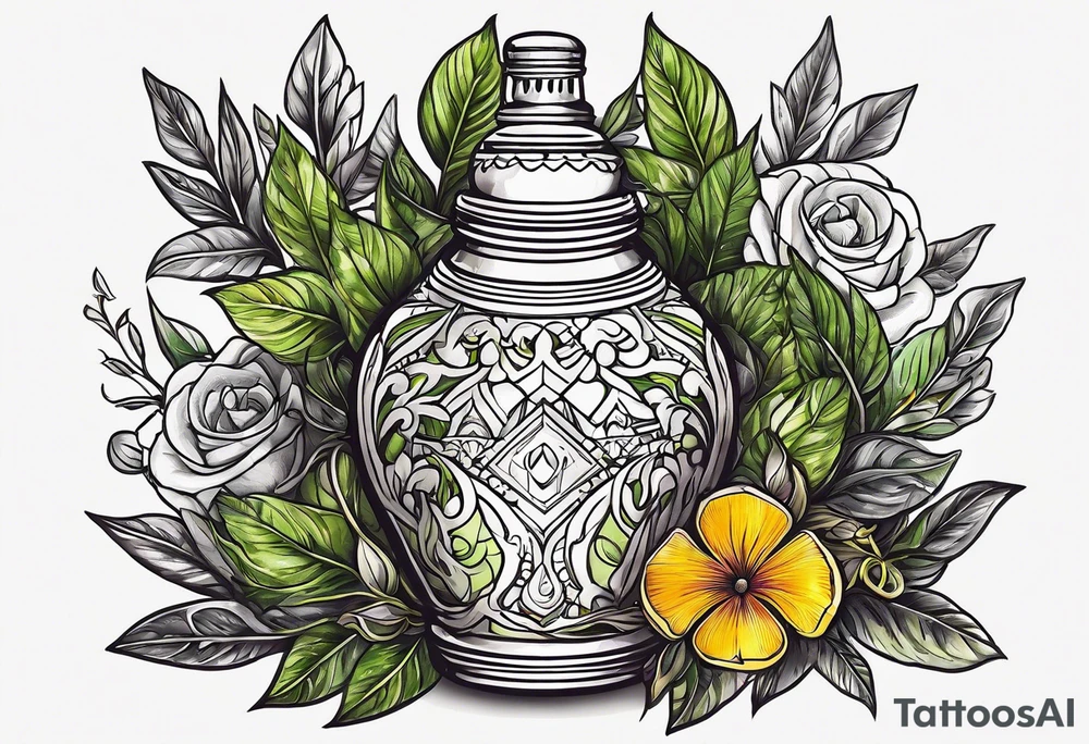 Yerba mate tattoo idea