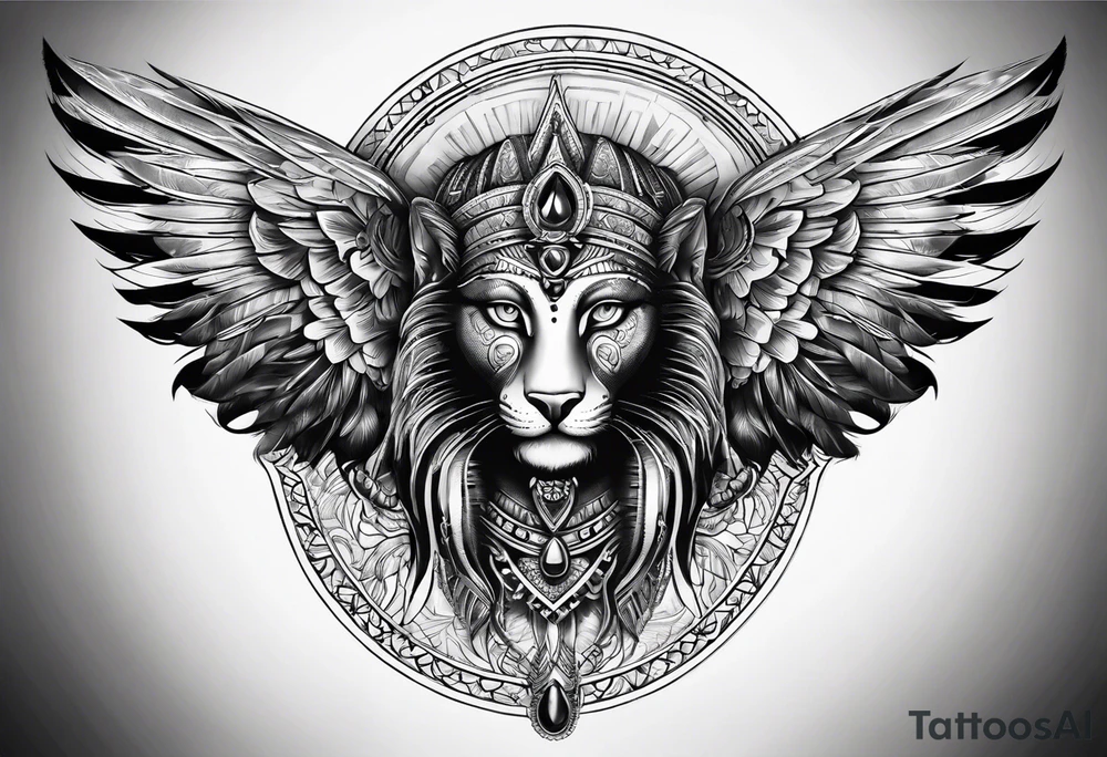 sphinx tattoo idea