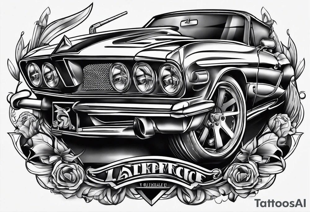 Mechanic wrenches tattoo idea