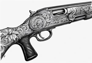 shotgun tattoo idea