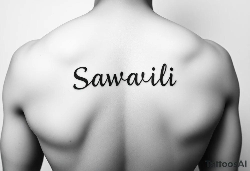 swahili language tattoo ideas tattoo idea