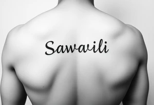 swahili language tattoo ideas tattoo idea