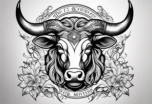 Taurus, Aquarius, Libra, half sleeve, zodiac sign
symbols tattoo idea