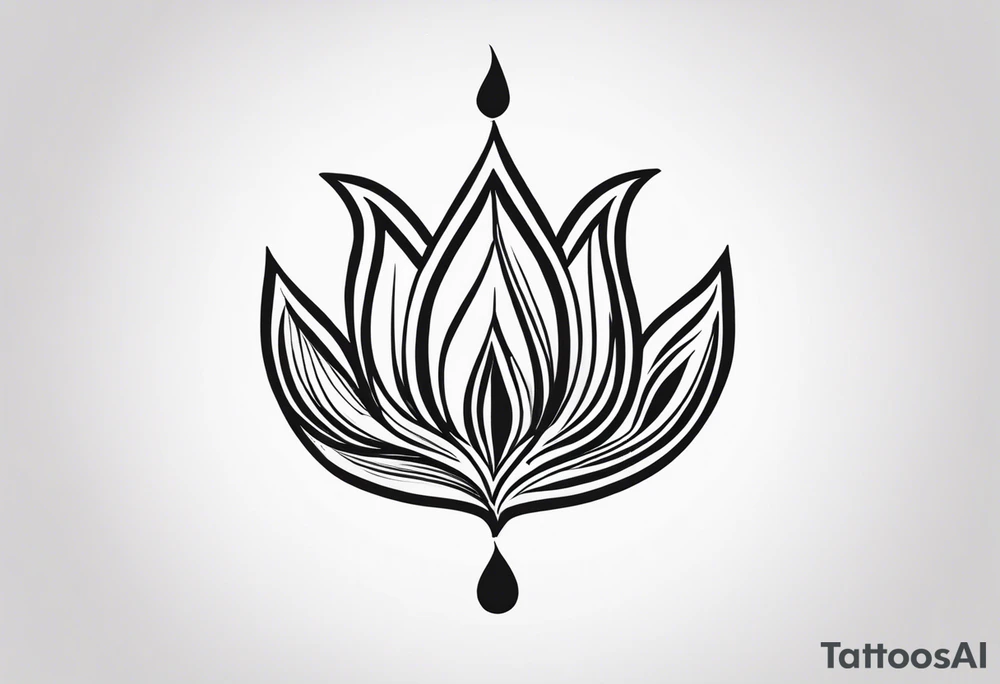 Tattoo ਨਿਰਭਉ ਨਿਰਵੈਰ written in Gurmukhi written text. tattoo idea