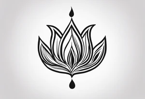 Tattoo ਨਿਰਭਉ ਨਿਰਵੈਰ written in Gurmukhi written text. tattoo idea