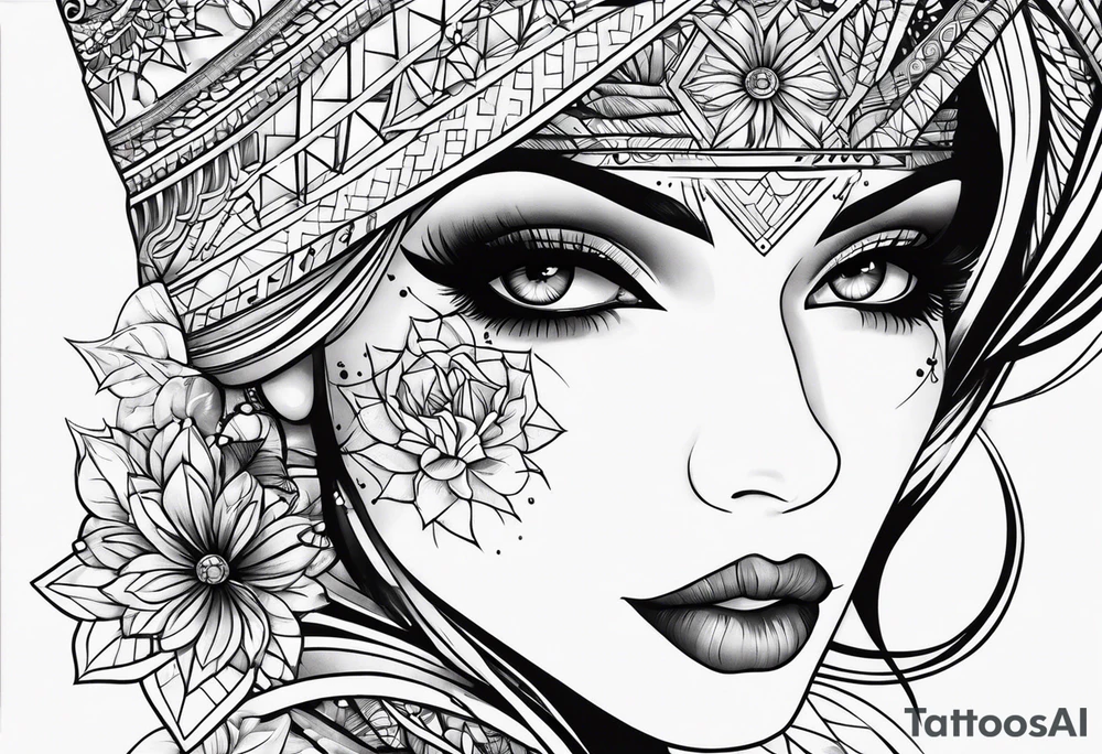 SEXUAL POSIOTOIN OF FEMALE tattoo idea