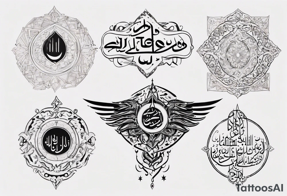 arabic quote tattoo idea