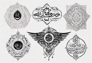 arabic quote tattoo idea