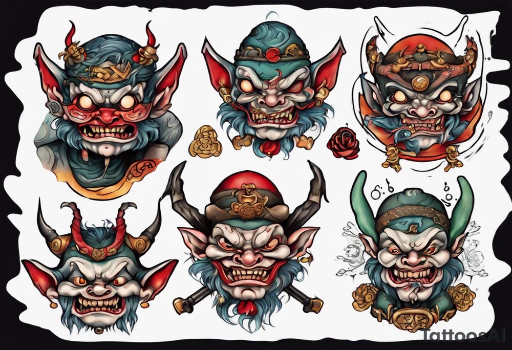 Korean Goblin tattoo idea