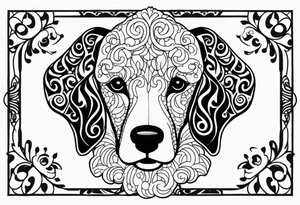 poodle tattoo idea