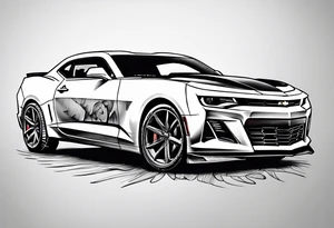 Camaro Tattoo Ideas | TattoosAI