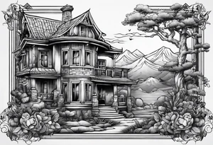 bookish tattoo idea