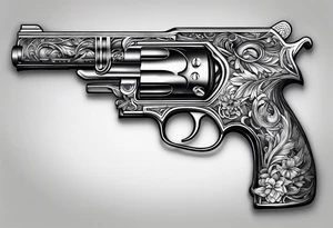 guns tattoo idea